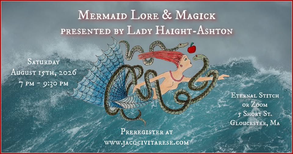 Upcoming Event! Mermaid Lore & Magick Upcoming Event! Mermaid Lore & Magick